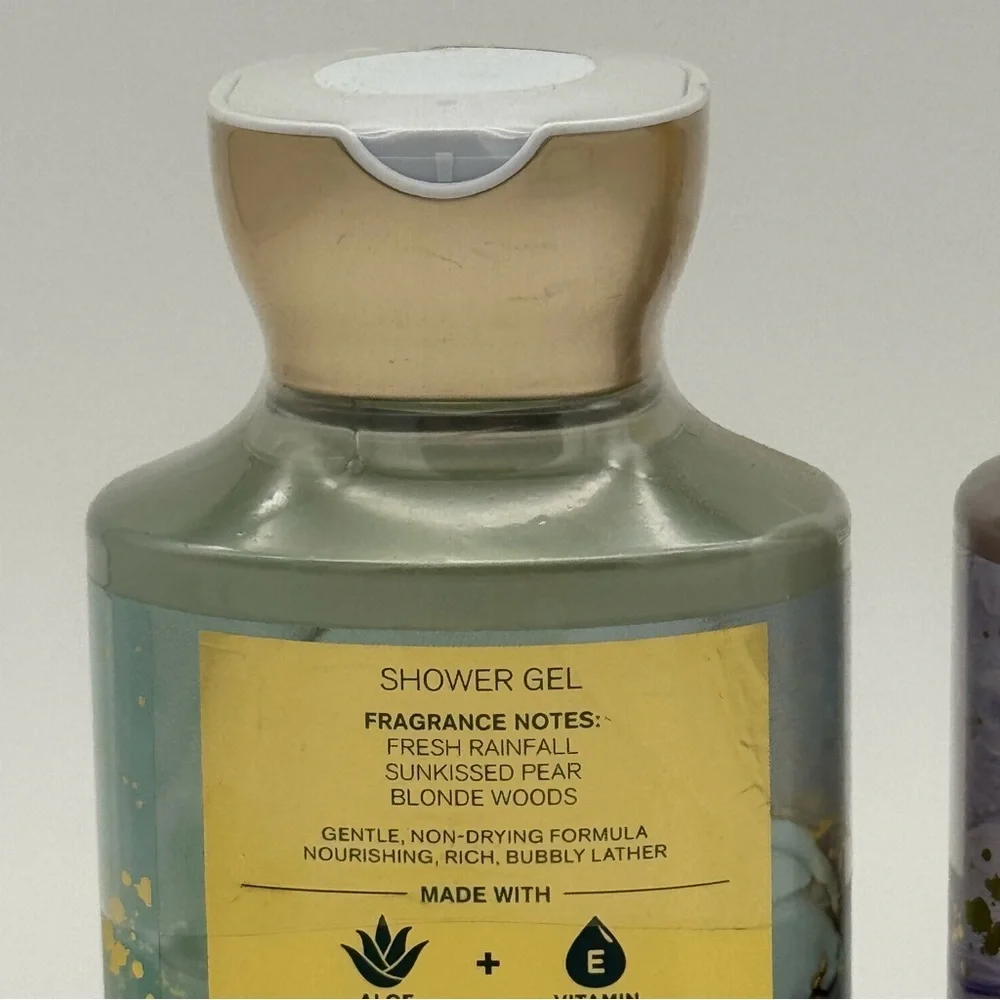 Bath & Body Works Shower Gel Set Emerald Mist & Amethyst Waves NWT